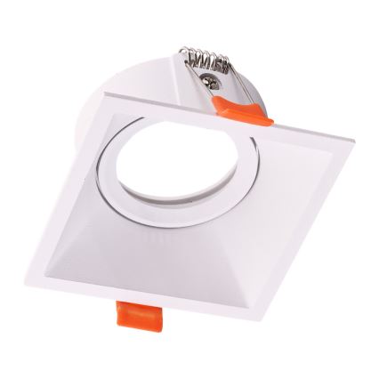 Upotettu valo EYE 1xGU10/25W/230V neliö valkoinen