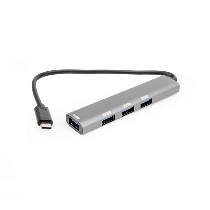 USB-C-hubi 4-in-1, 100 W Power Delivery