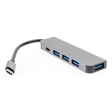 USB-C-hubi 5-in-1 Power Delivery 100 W