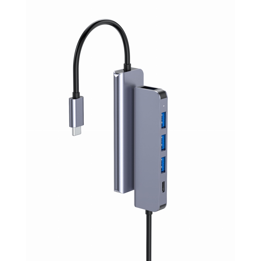 USB-C-hubi 5-in-1 Power Delivery 100 W