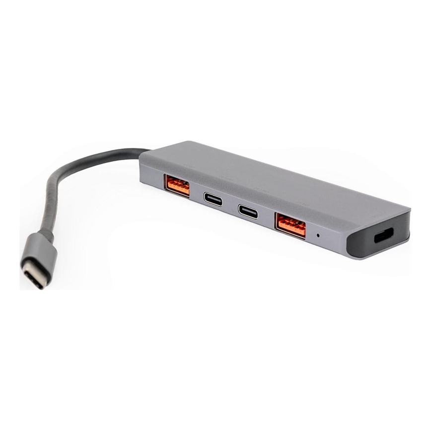 USB-C-hubi 5-in-1 Power Delivery 100 W