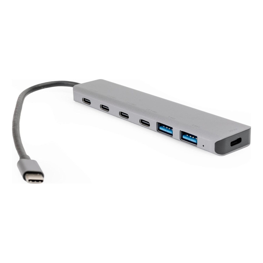 USB-C-hubi 7-in-1 Power Delivery 100 W