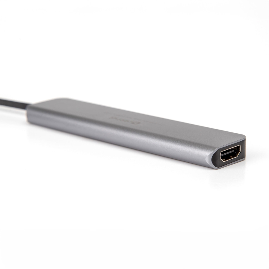 USB hub 7in1 Virranjakaja 100W HDMI 4K