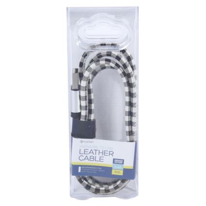 USB-kaapeli USB A / Micro USB liitin 1m valkoinen