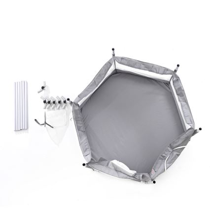v 120 cm harmaa