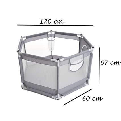 v 120 cm harmaa