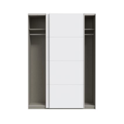 Vaatekaappi KARO 150 x 210 cm, valkoinen