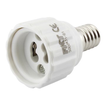 Vähennys GU10 holkkiin E14