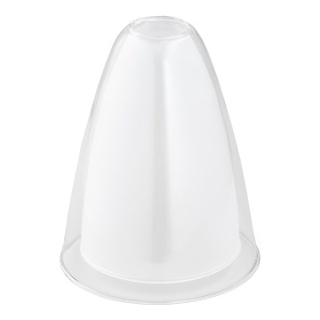 Vaihtokruunu E27 halkaisija 18 cm läpinäkyvä