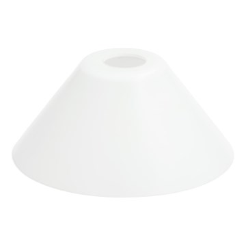 Vaihtokruunu E27 halkaisija 22 cm valkoinen