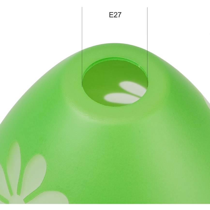 Vaihtokruunu GARDEN E27 halkaisija 23 cm vihreä