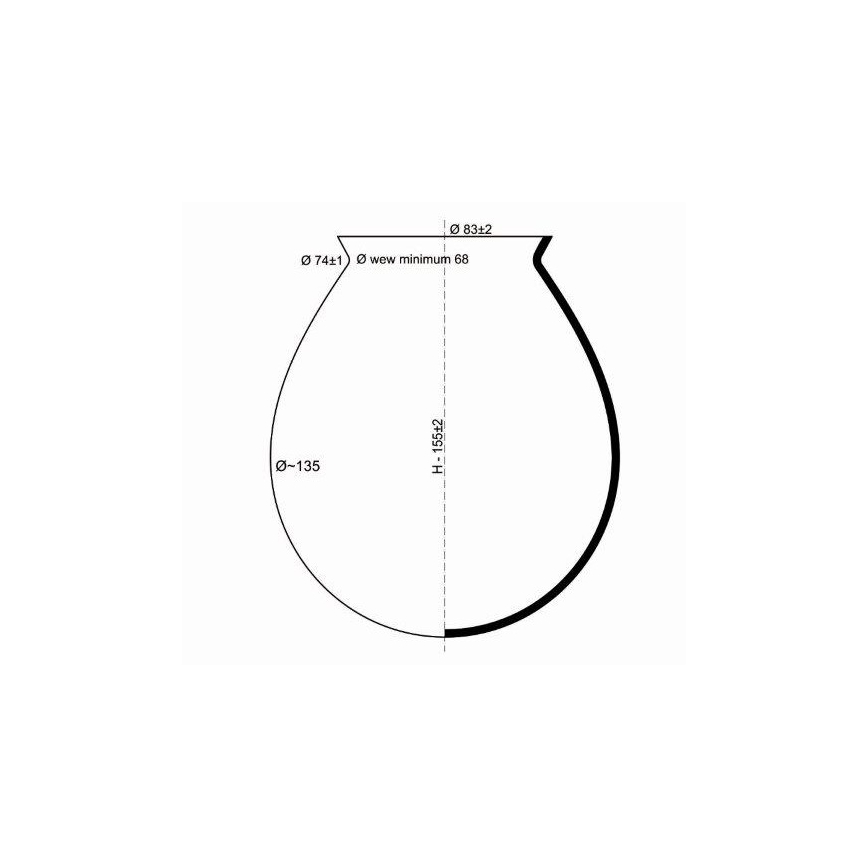 Vaihtokruunu NATAN halkaisija 13,5 cm