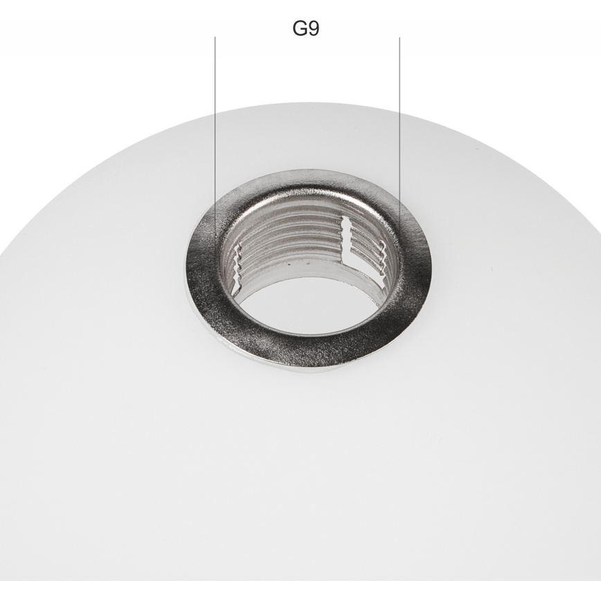 Vaihtokruunu ASTRO G9 halkaisija 10 cm