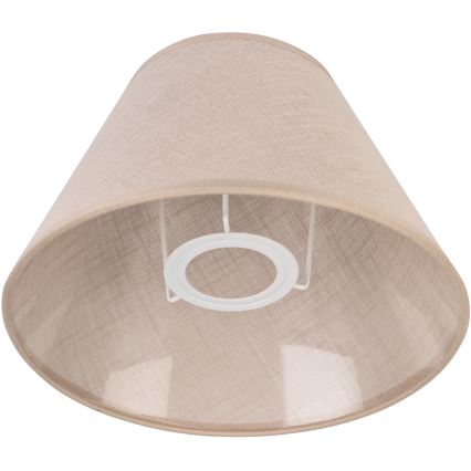Pöytävalaisimen vaihtolasi JUTA E27 halkaisija 19 cm beige