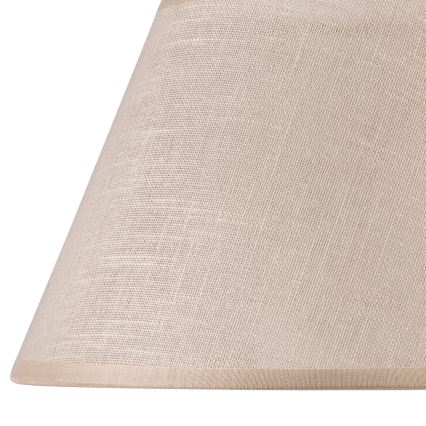 Pöytävalaisimen vaihtolasi JUTA E27 halkaisija 19 cm beige