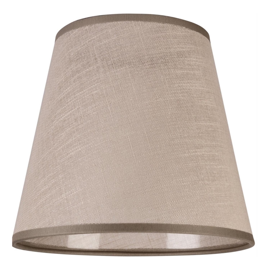 Vaihtovarjostin kattokruunuun LORENZO E27 halkaisija 16 cm beige