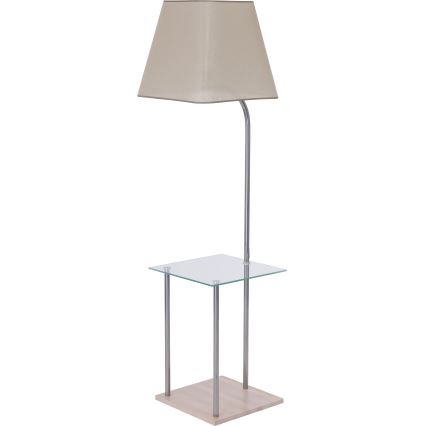 Vaihtovarjostin lattiavalaisimeen EMMA E27 34,5x39,5 cm ruskea