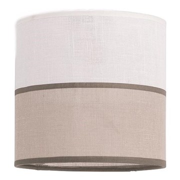 Vaihtovarjostin seinävalaistukseen LAURA E27 kerma/beige