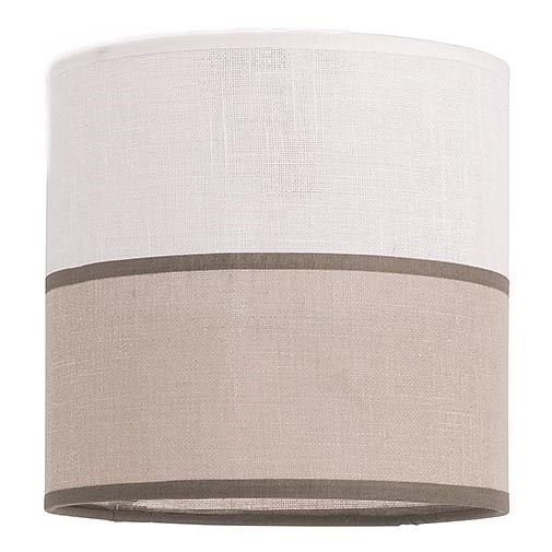 Vaihtovarjostin seinävalaistukseen LAURA E27 kerma/beige