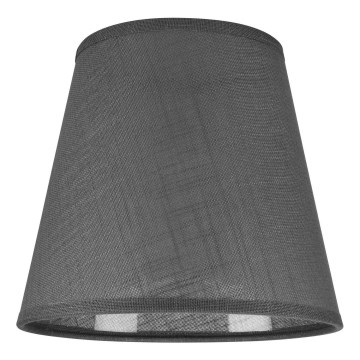 Vaihtovarjostin seinävalaistukseen LORENZO E27 halkaisija 16 cm harmaa
