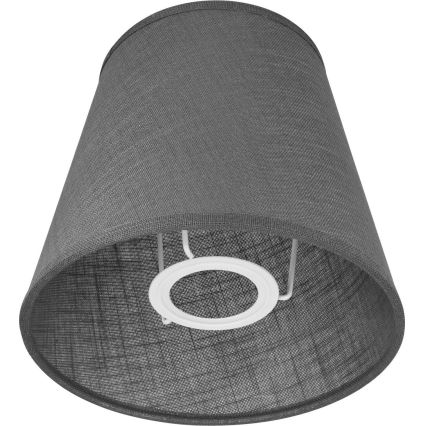 Vaihtovarjostin seinävalaistukseen LORENZO E27 halkaisija 16 cm harmaa
