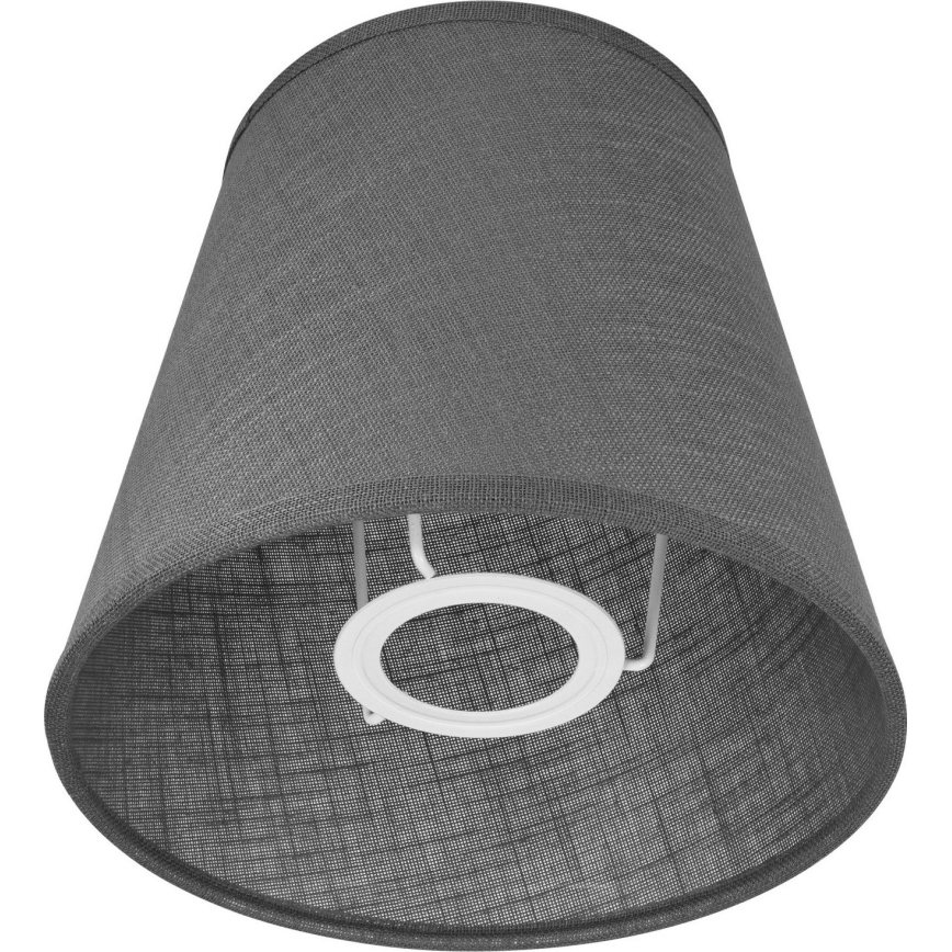Vaihtovarjostin seinävalaistukseen LORENZO E27 halkaisija 16 cm harmaa