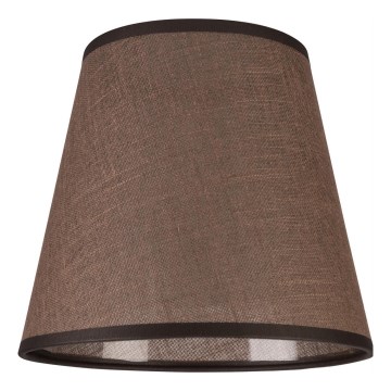 Vaihtovarjostin seinävalaistukseen LORENZO E27 halkaisija 16 cm ruskea