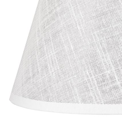 Varaava valaisinvarjostin ANTONIO E14 140x160 mm valkoinen, kattokruunuun ja seinävalaisimeen