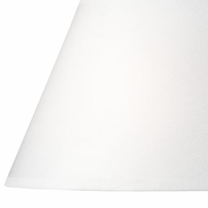 Vara-varjostin JUTA-pöytävalaisimeen E27, halkaisija 19 cm, valkoinen