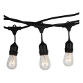 Valoketju ulkokäyttöön STRING 15m 15xE27/25W/230V IP54