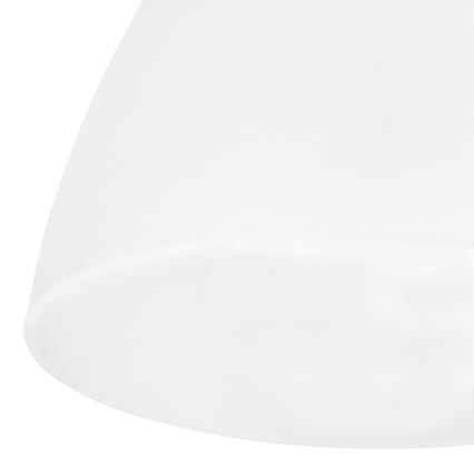 Varaosa lasi kattokruunuun, pöytävalaisimeen, lattiavalaisimeen, seinävalaisimeen ja kattovalaisimeen MIRANDA E27 110x130 mm valkoinen