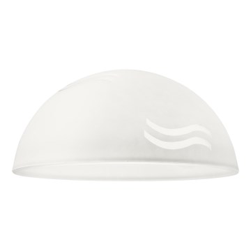 Varaava lasi kattovalaisimeen SFERA E27 140x300 mm valkoinen