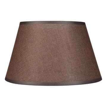 Varaava varjostin ANTONIO E14 kattokruunuun ja seinävalaisimeen 120x200 mm ruskea