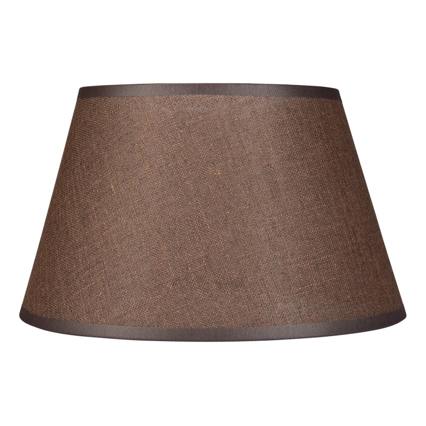 Varaava varjostin ANTONIO E14 kattokruunuun ja seinävalaisimeen 120x200 mm ruskea