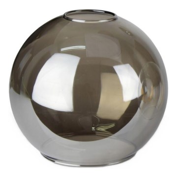 Varaosalasivalaisin LACRIMA SMOKY E27 Ø 15 cm musta savunvärinen