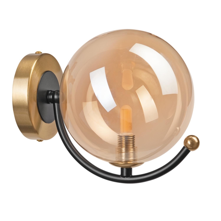 Varaosa: lasi GEORGIA G9 -kattokruunuun ja seinävalaisimeen, Ø 12 cm, savuinen beige