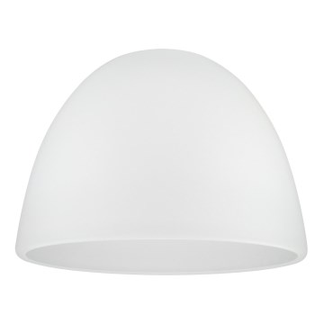 Varaosan lasikupu kattokruunuun E27, Ø 18 cm, maitolasi