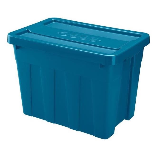 Varastolaatikko HEAVY DUTY 65 l sininen
