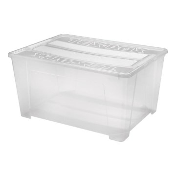 Varastolaatikko TEX BOX 150 l läpinäkyvä