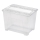 Varastolaatikko TEX BOX 21 l läpinäkyvä