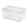 Varastolaatikko TEX BOX 48 l läpinäkyvä