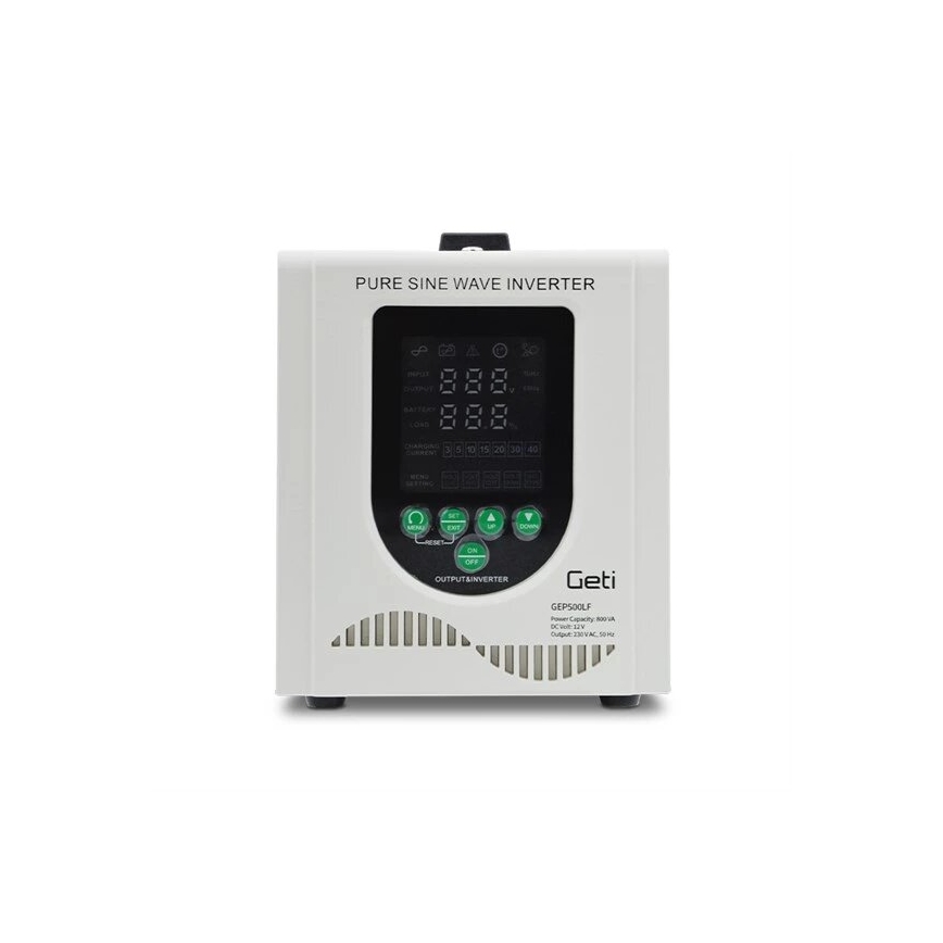 Varavirtalähde 500W/800VA puhdas siniaalto