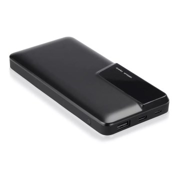 Varavirtalähde näytöllä 10000mAh/3,7V musta