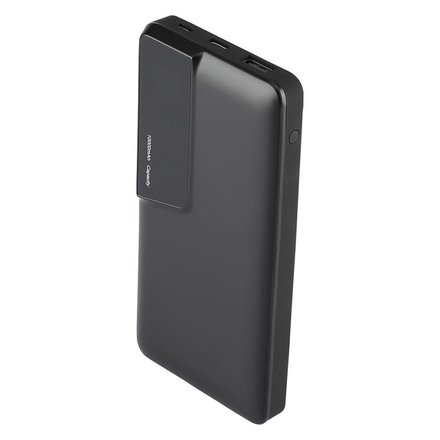 Varavirtalähde näytöllä 10000mAh/3,7V musta