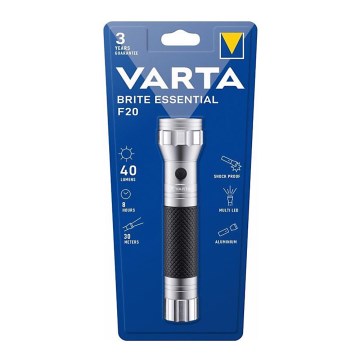 Varta 15618101401 - LED-taskulamppu BRITE ESSENTIALS LED/2xLR14