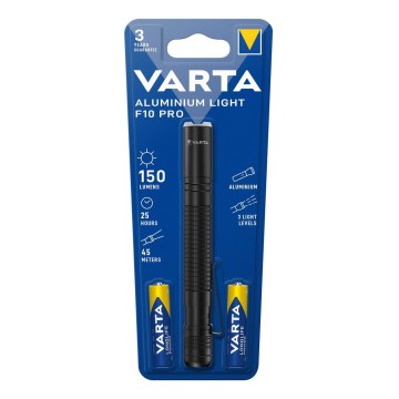 Varta 16606101421 - LED taskulamppu ALUMINIUM  LIGHT LED/2xAAA