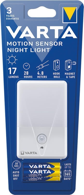 Varta 16624101421 - LED-yövalo anturilla NIGHT LIGHT LED/3xAAA