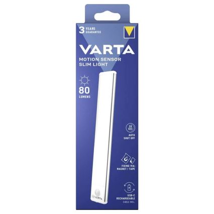 Varta 17624101111 - LED Ladattava huonekaluvalaisin liiketunnistimella LED/5V