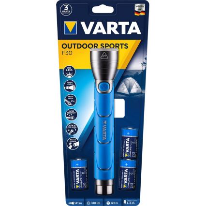 VARTA 18629 - LED-taskulamppu LED/5W/3xC