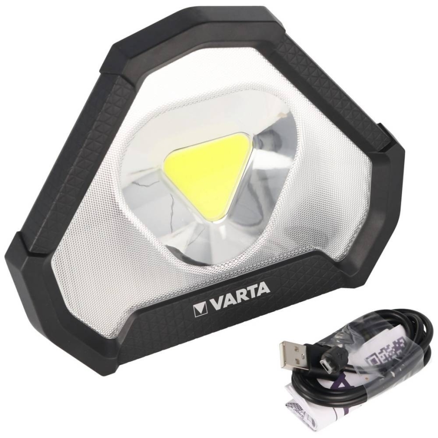 Varta 18647101401 - LED Kannettava taskulamppu WORK FLEX LED/12W/5V 5200mAh IP54